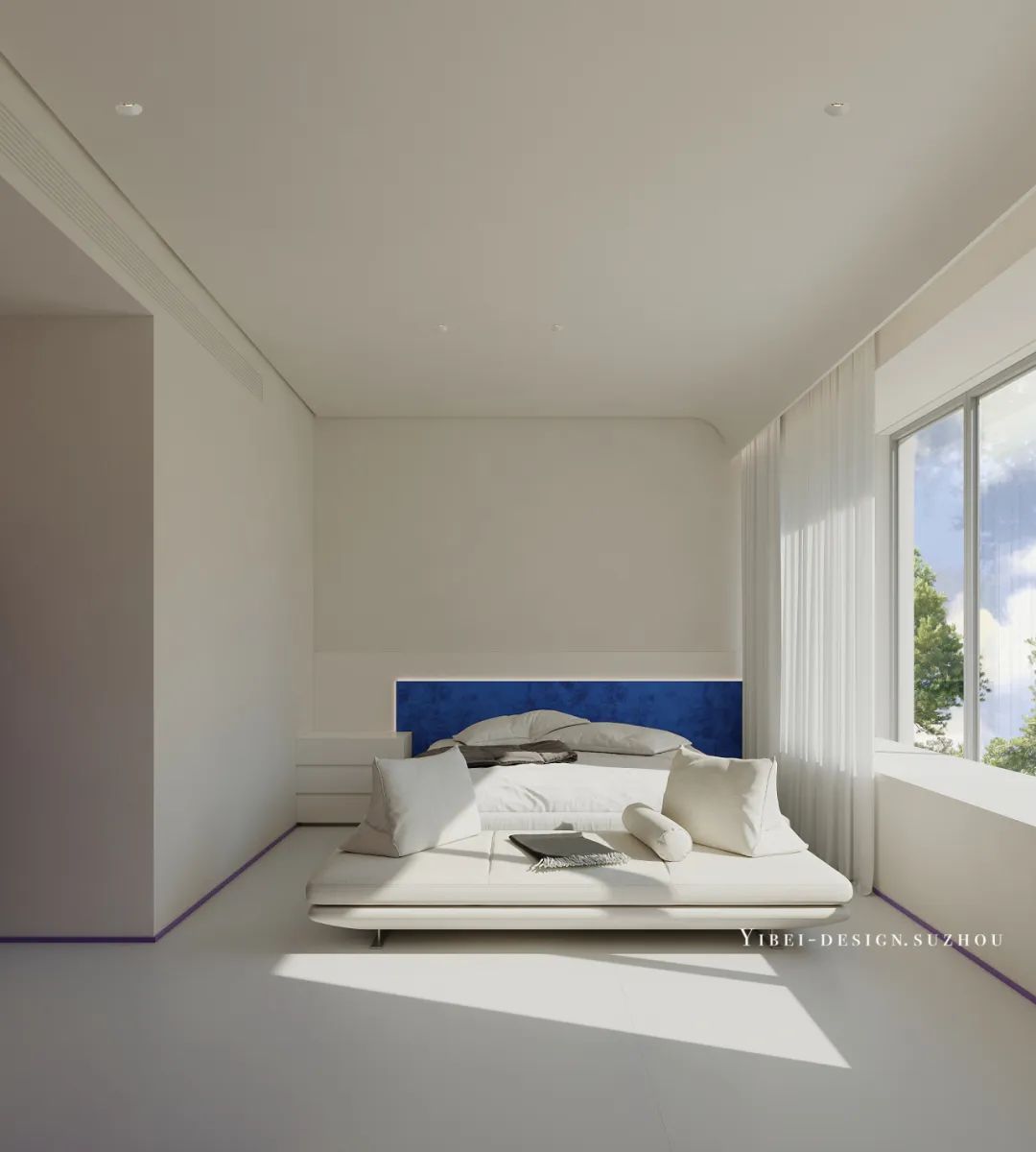 极简色彩的空间诗篇 · 家装设计丨中国苏州丨YIBEI DESIGN-33