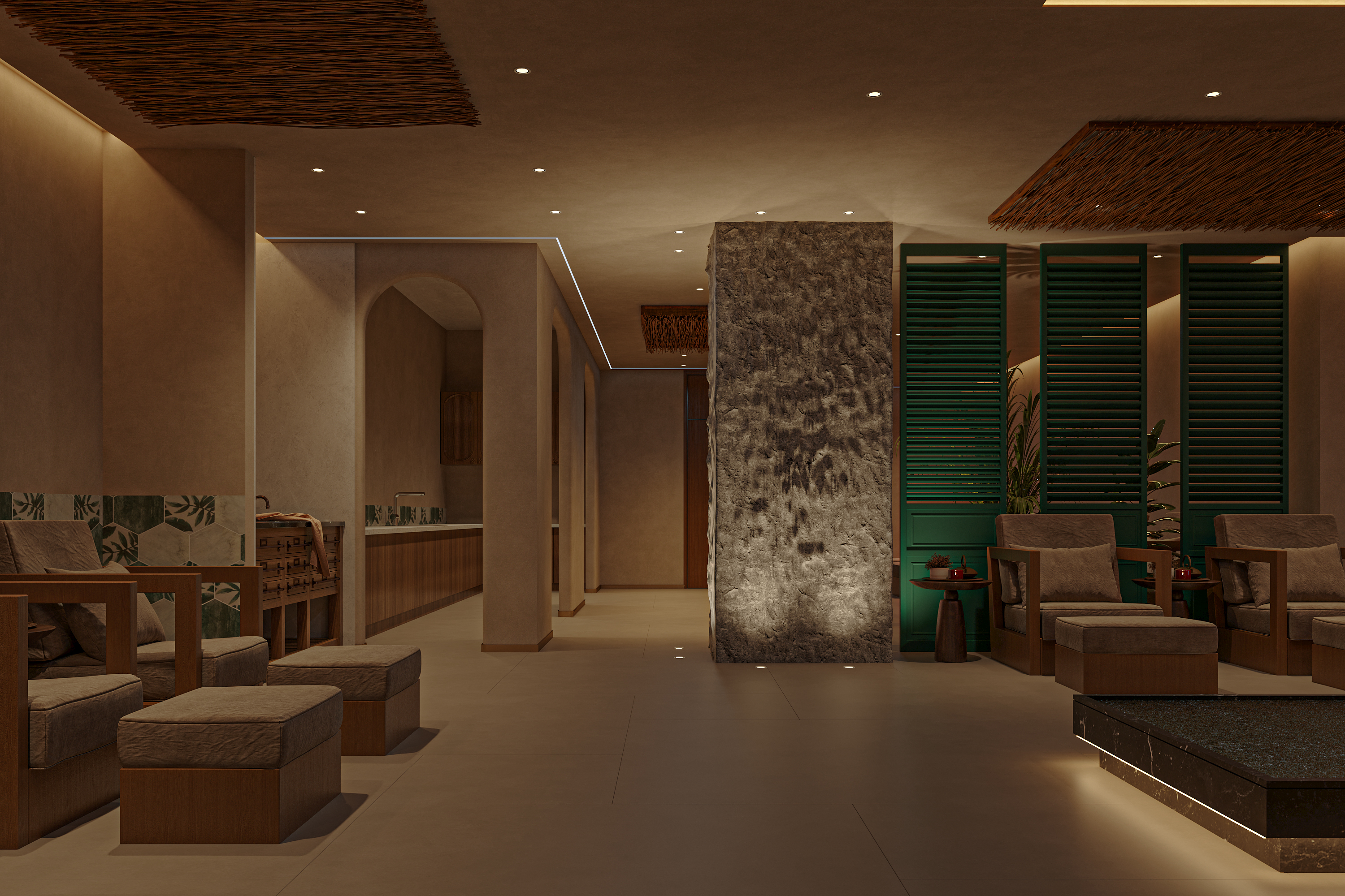 泰式按摩  足浴  SPA  效果图表现-5