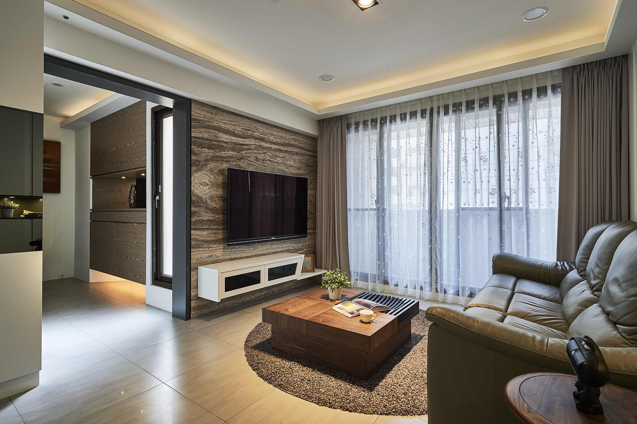 现代风格中古屋改造 收纳扩增居家明亮-5