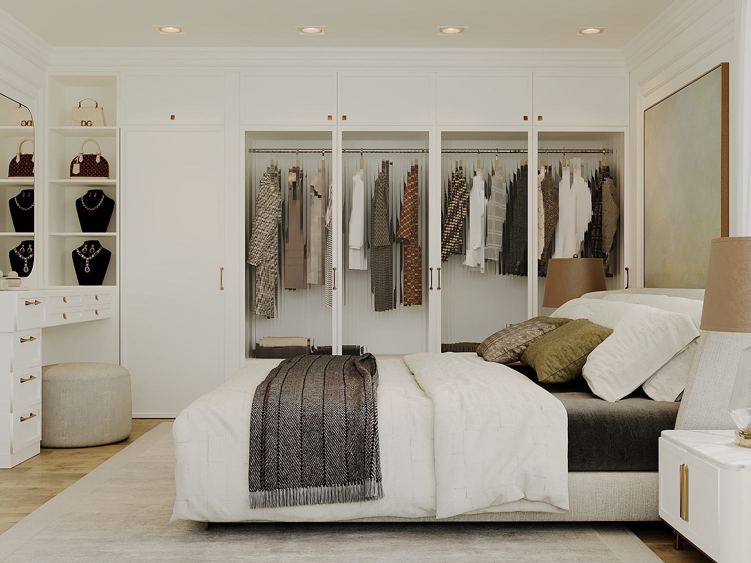 Neoclassic villa interior design- First floor-7