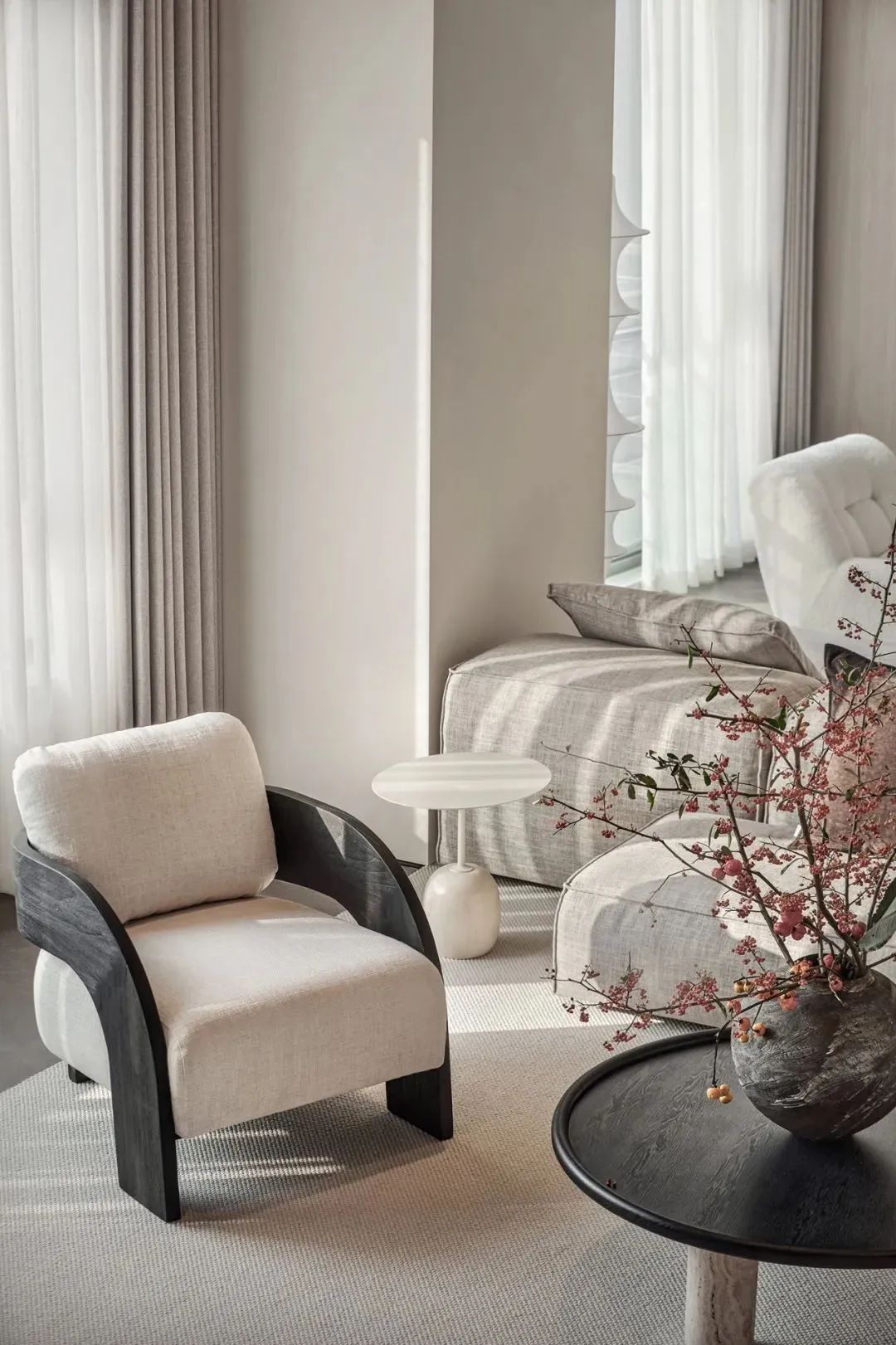 新作丨330㎡简奢大平层，浪漫自在不言中！-53