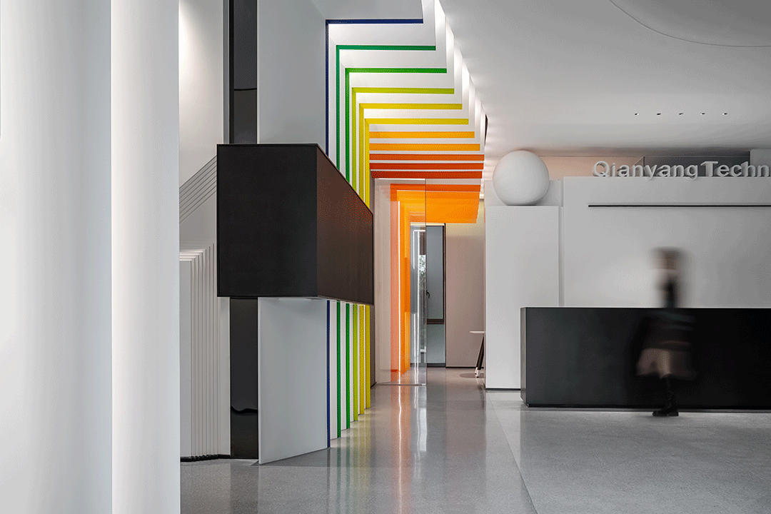 杭州潜阳科技营销中心云起办公楼室内设计丨中国杭州丨杭州震霆空间设计有限公司-14