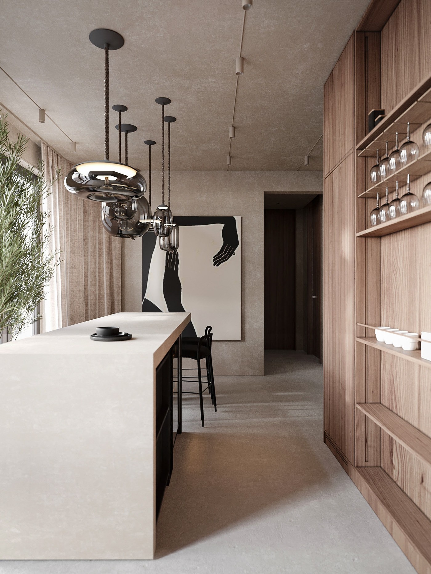 69㎡小空间公寓设计 超有氛围感！-8