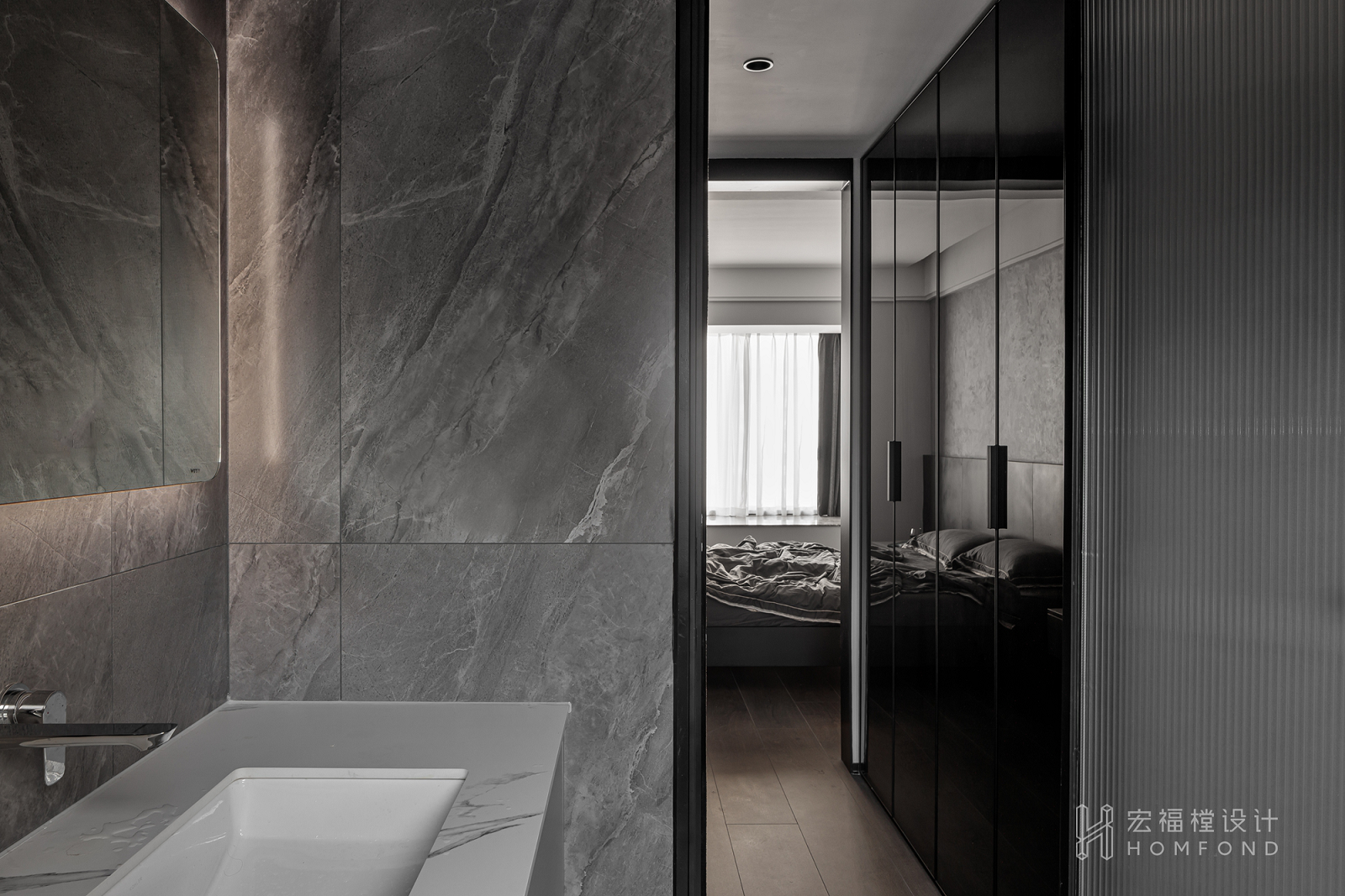 现代简约之家丨中国成都丨成都宏福樘设计-52