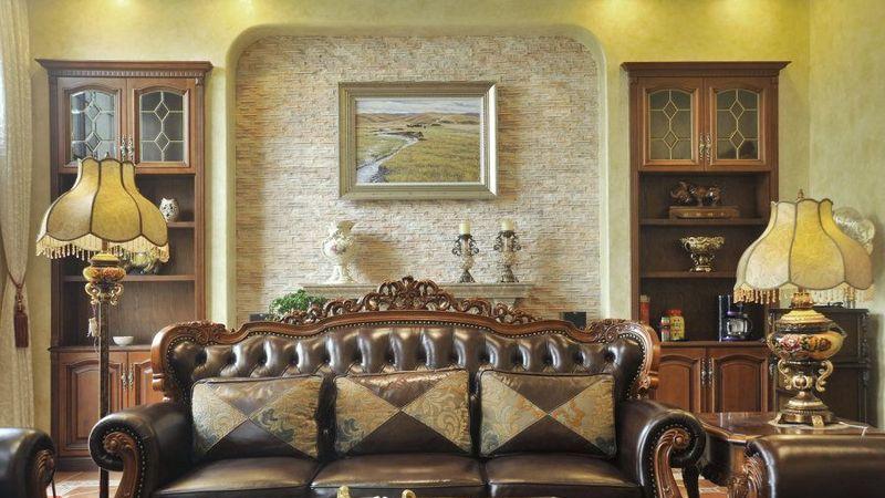 龙湖东桥郡托斯卡纳风格室内设计-1