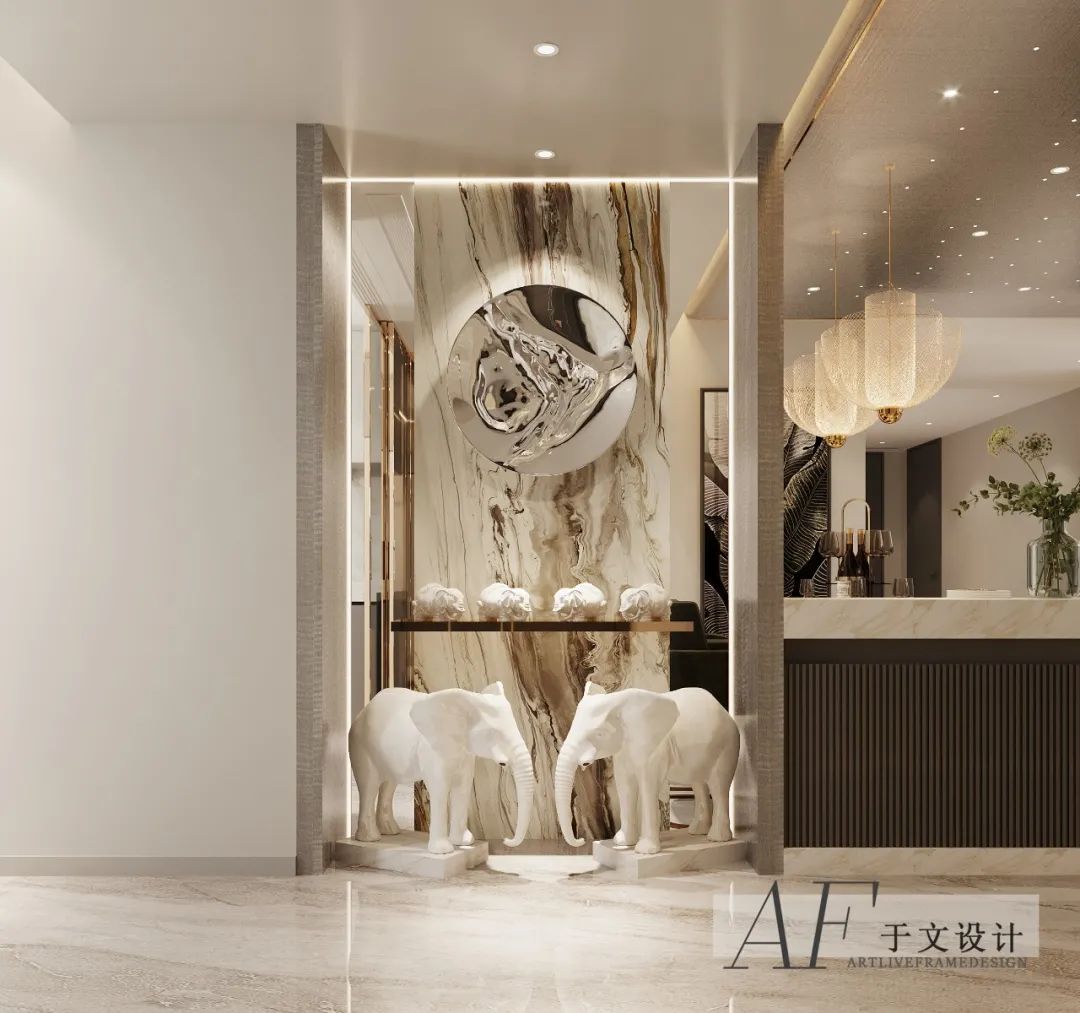 龙湖·舜山府轻奢叠墅丨中国沈阳丨于文建筑装饰设计工作室-15