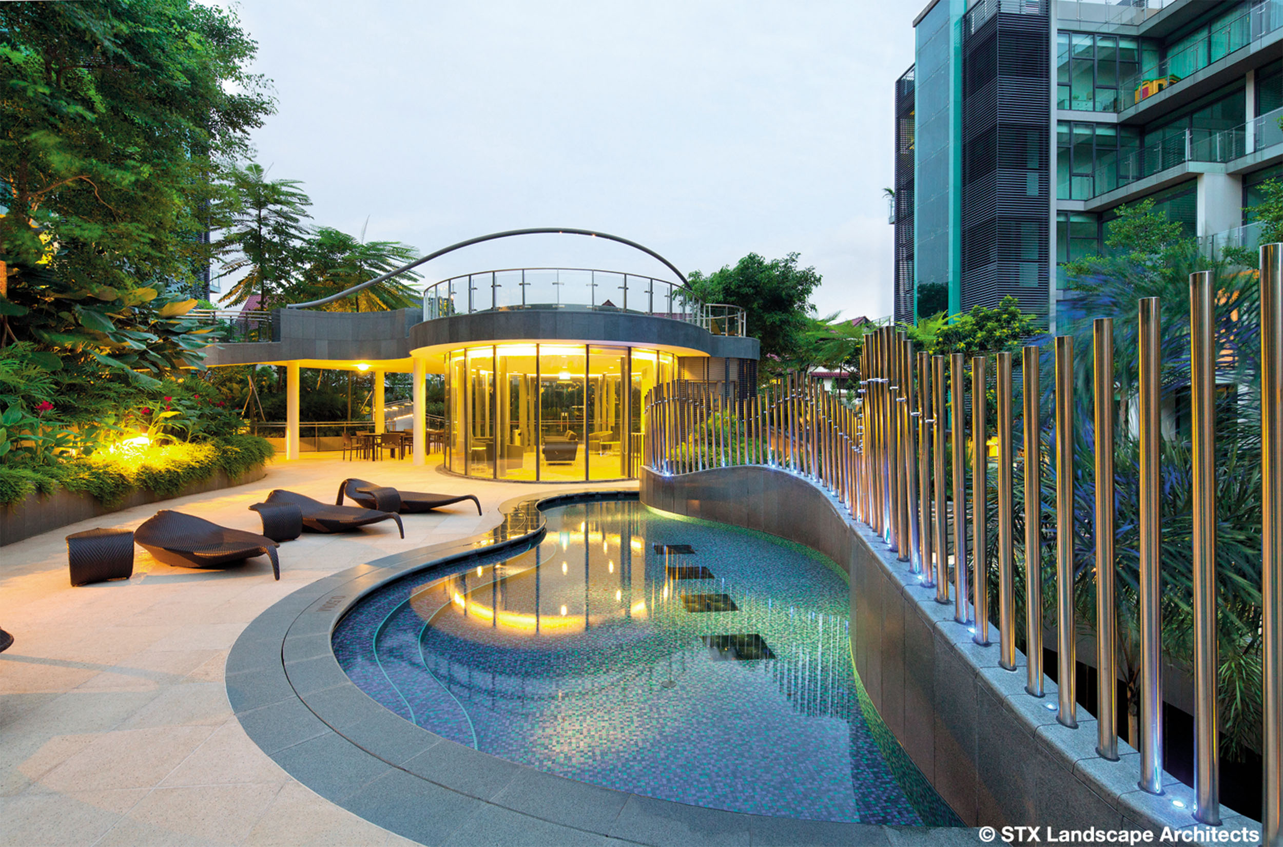 新加坡“公爵夫人”住宅区景观设计-32