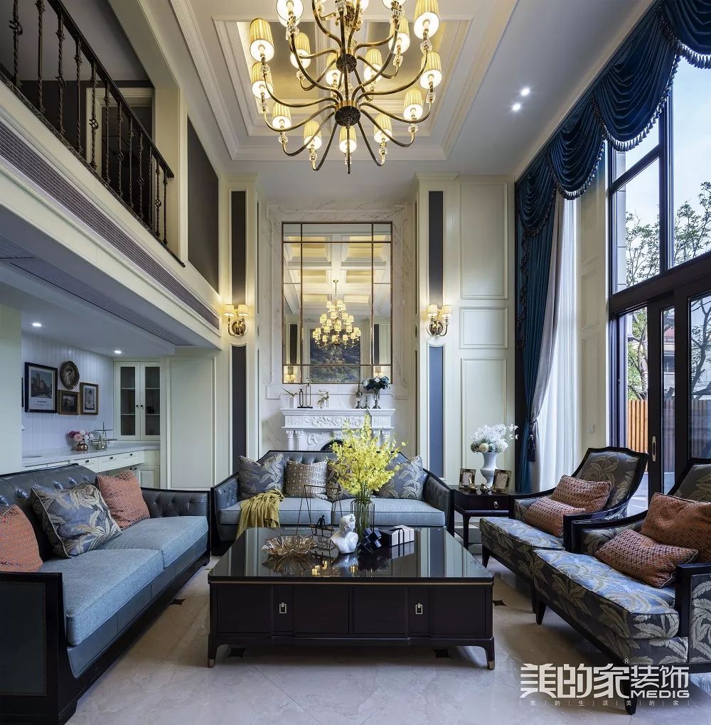 暖男标配的家 | 法式质感美式小清新混搭,打造 280㎡优雅生活空间-27