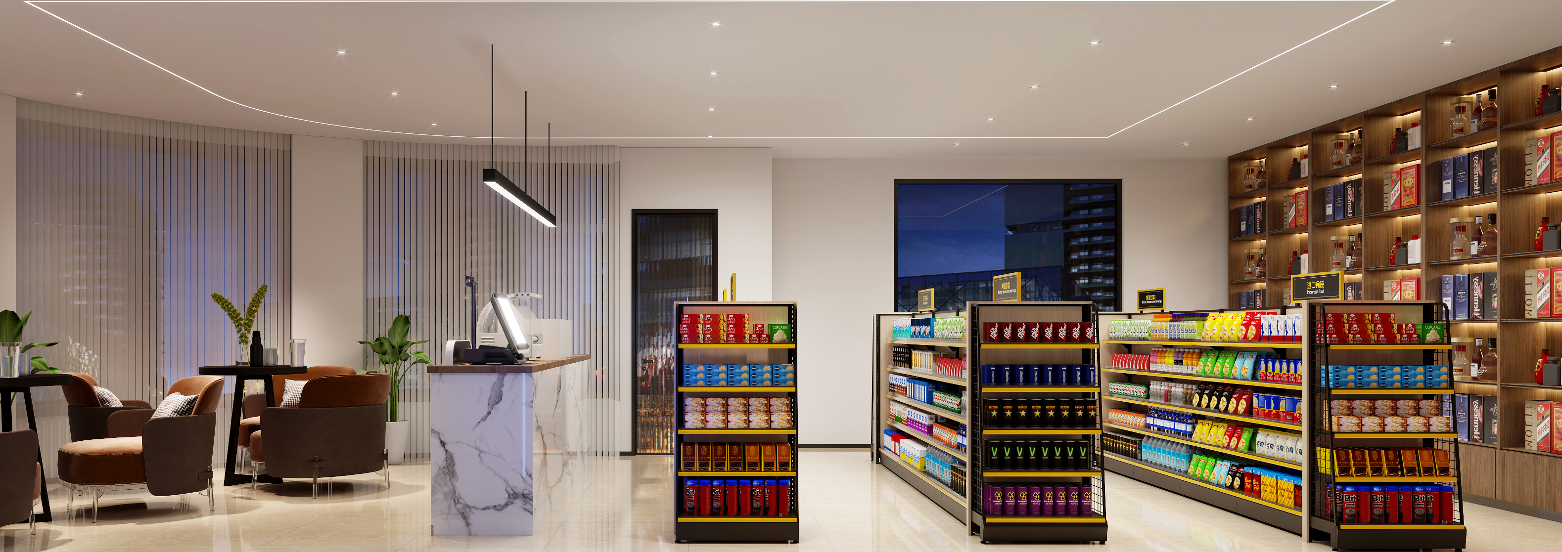 酒店效果图表现-2