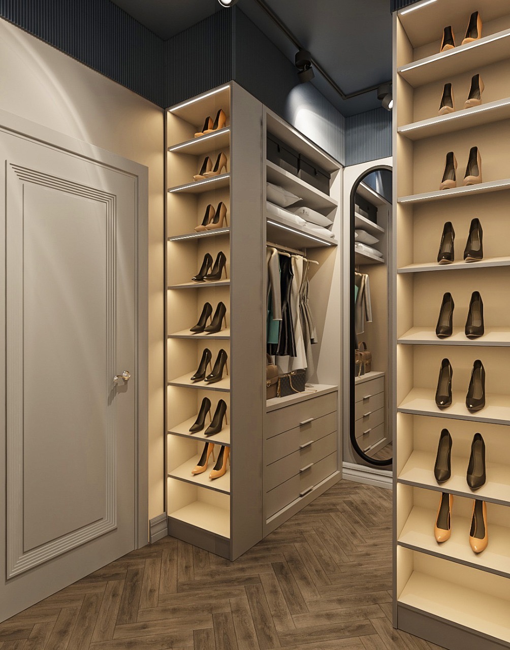 首都“菲利格拉德”小区男士风格公寓室内更新项目丨JDesign（设计师 Евгения Ревина）-6