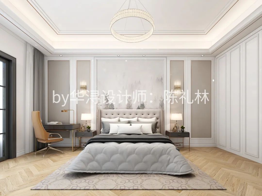 南沙天玺湾简欧轻奢风家居设计，精致生活典范-32