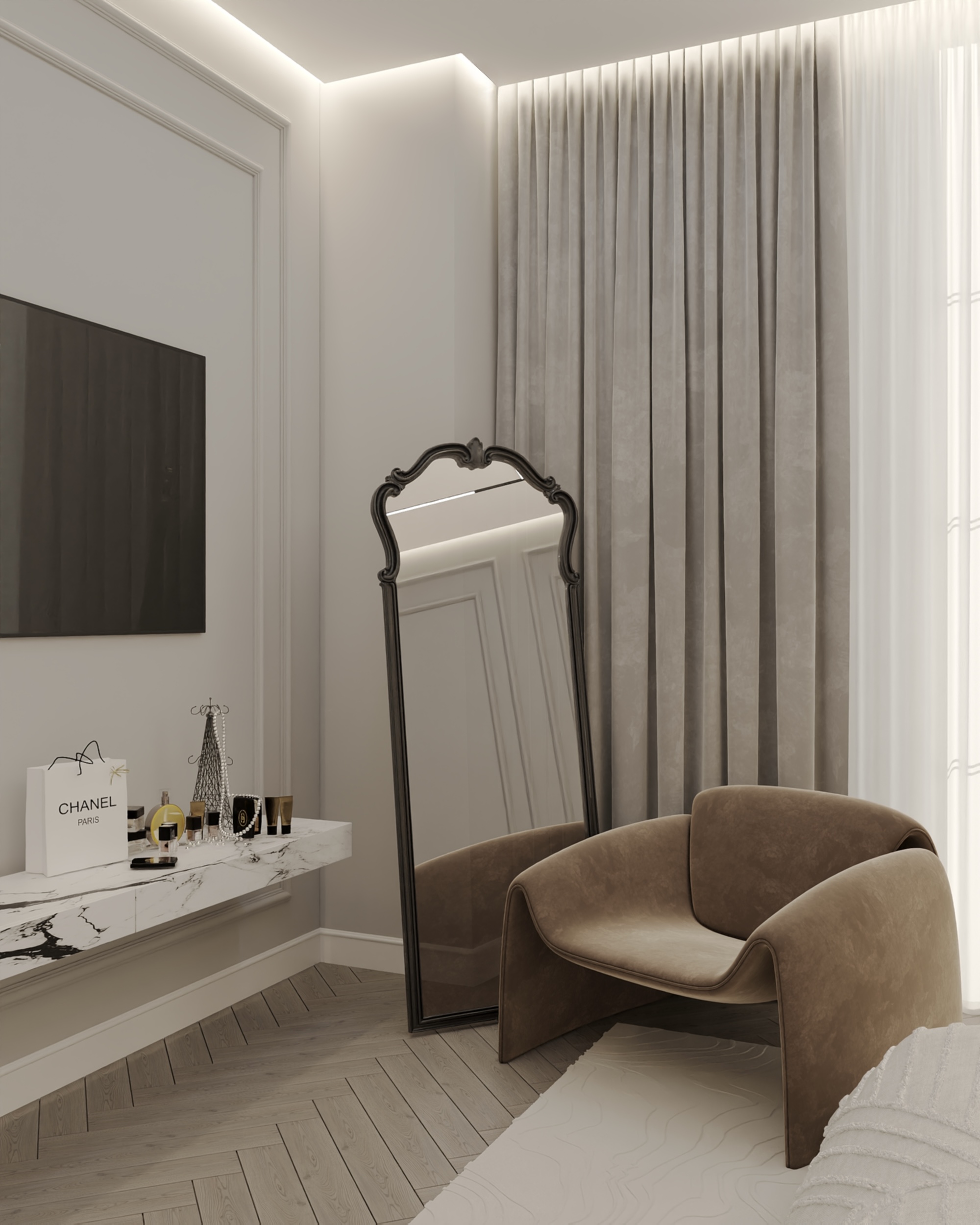 •	Chic bedroom-3