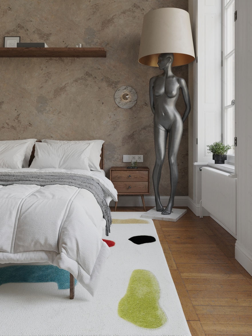 中型卧室丨丹麦-9