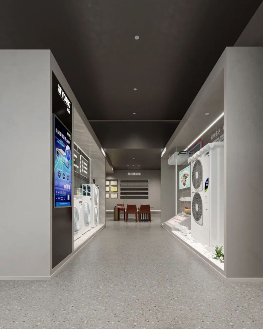 浏阳约克 VRF 暖通展厅丨中国湖南丨周笙笙全案设计工作室-16