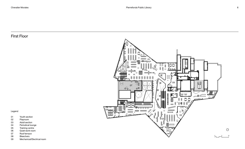 Pierrefonds 公共图书馆丨加拿大蒙特利尔丨Chevalier Morales Architectes,DMA-46