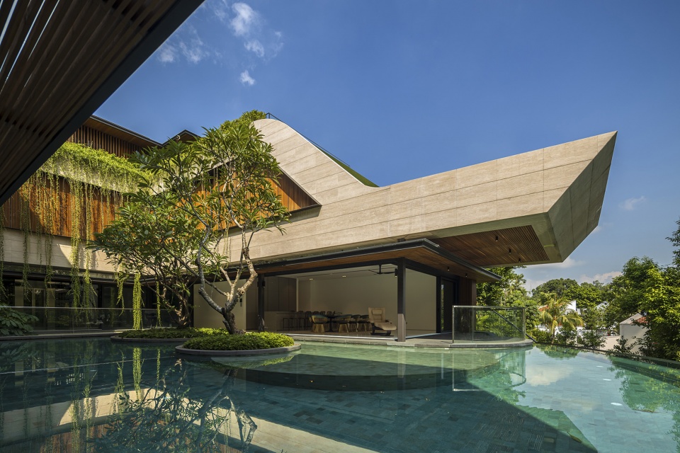 水花园住宅丨新加坡丨Wallflower Architecture + Design-29