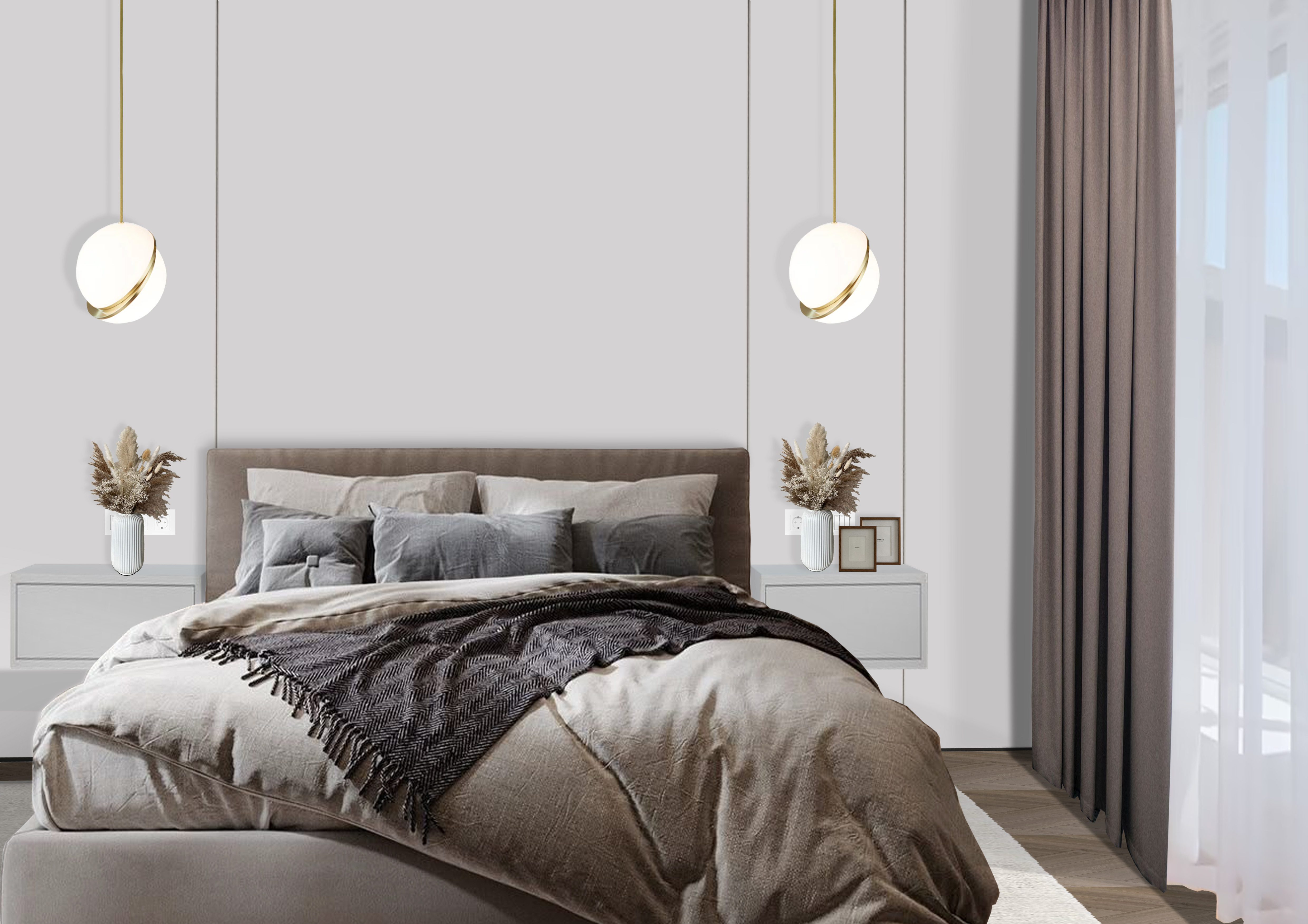 四居室公寓设计项目丨俄罗斯莫斯科丨EKATERINA OSEPCHUK-0