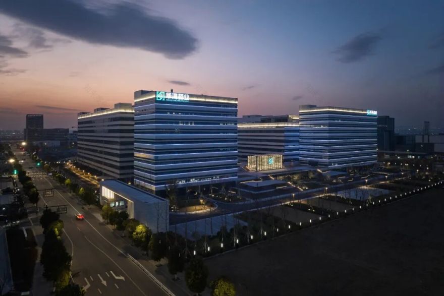 浙江华海生物科技有限公司景观绿化亮化工程设计丨中国杭州丨浙工大设计(园林景观一所,灯光照明二所)-2