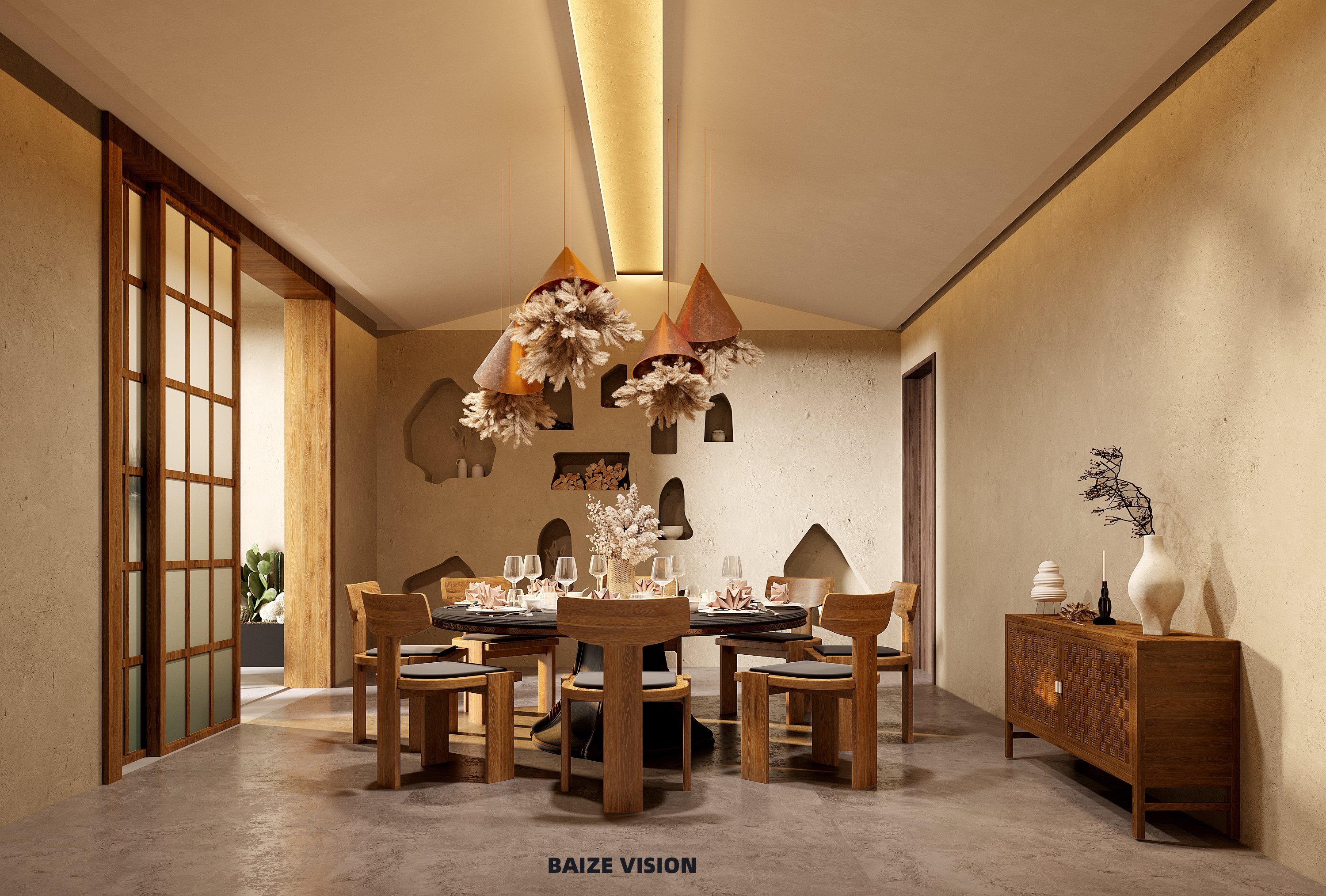 工装餐厅诧寂风。-1