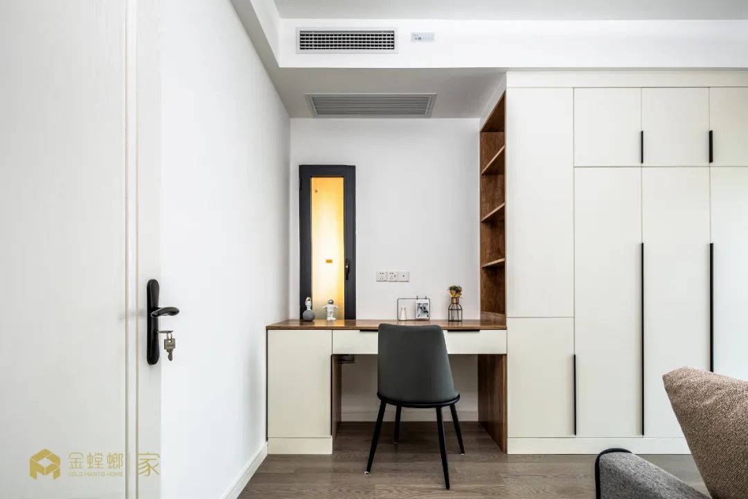 126㎡现代 INS 风婚房，简约优雅，多功能书房，生活美学新定义！-53