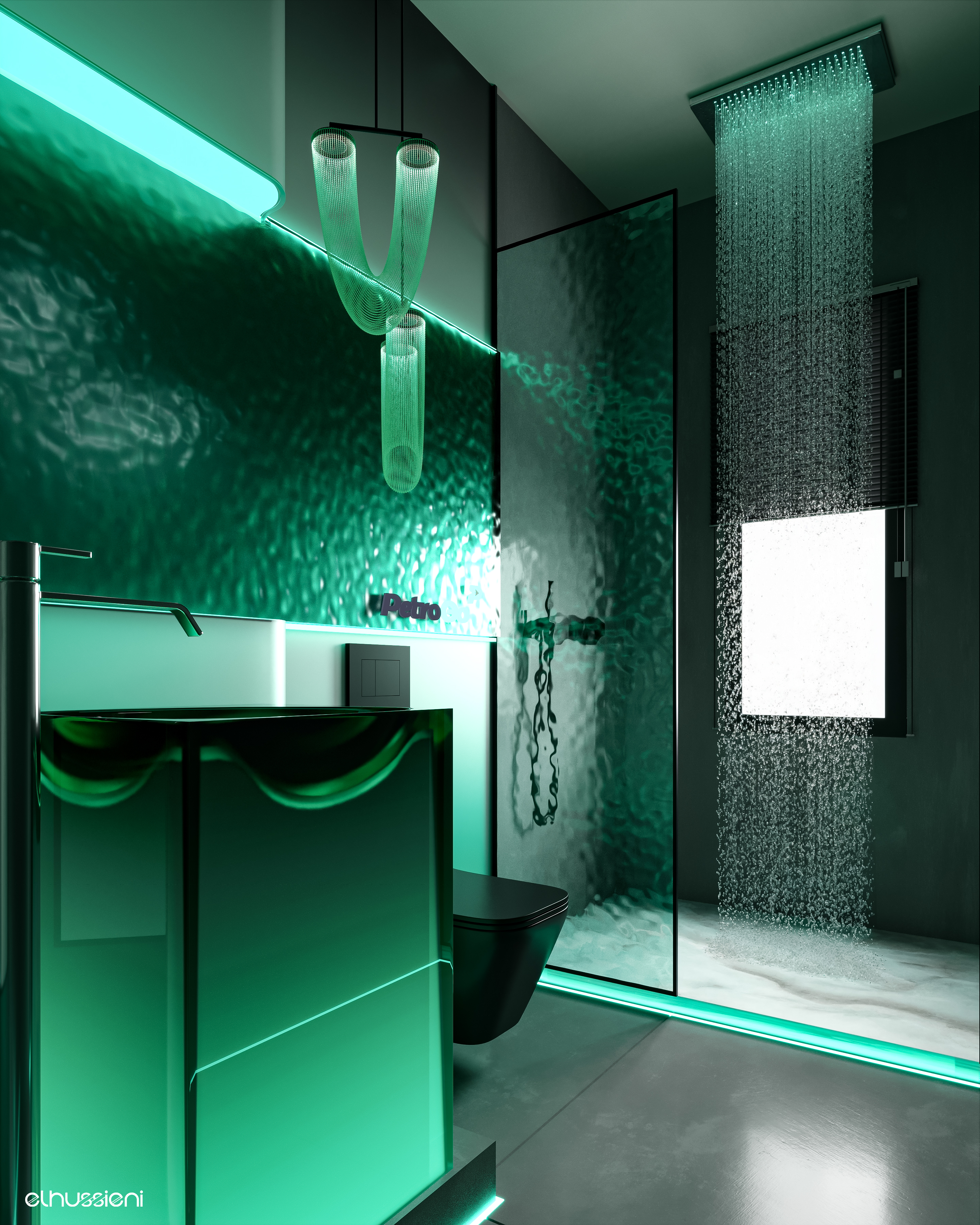 高科技奢华浴室

注：Lu·ury可能是拼写错误，推测正确的是Luxury  丨美国-10