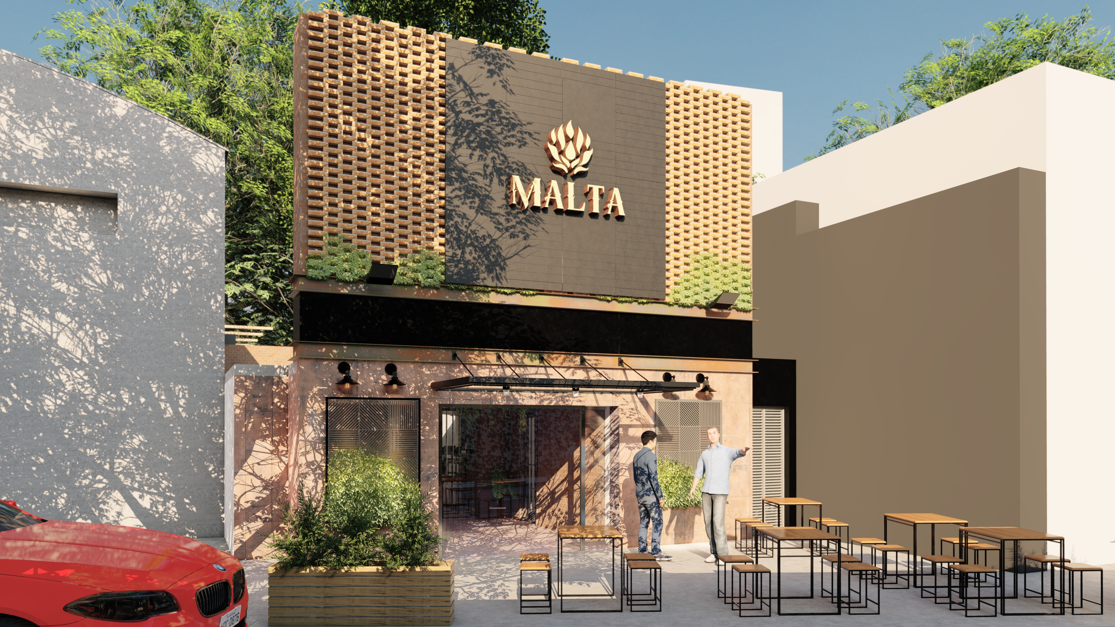 Proyecto Bar MALTA - Asunción - Paraguay-0