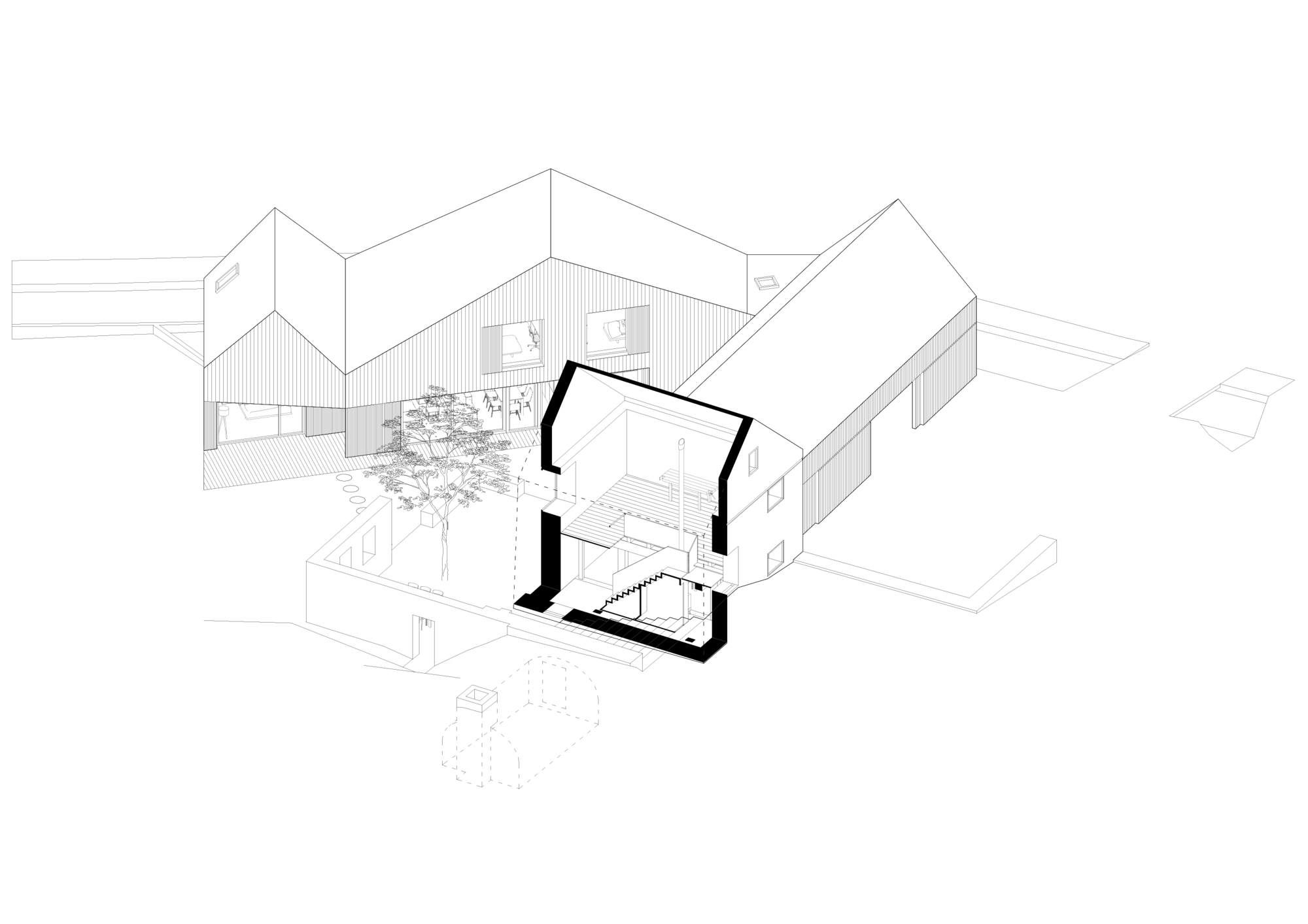 带有旧磨坊的新房子丨斯洛伐克特伦钦丨RDTH architekti-66