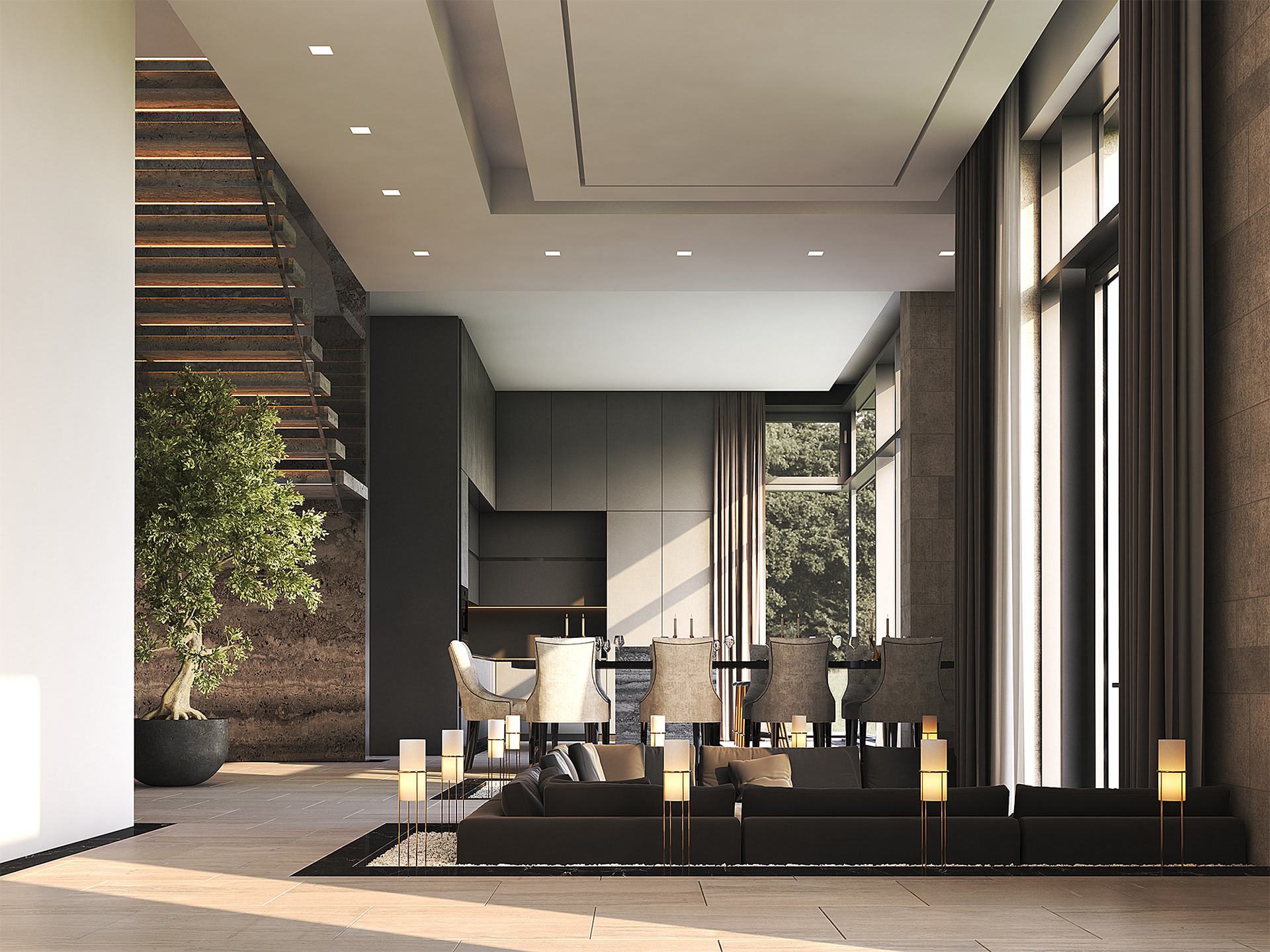 伊莱齐厄姆府邸丨FIVE Architects-6