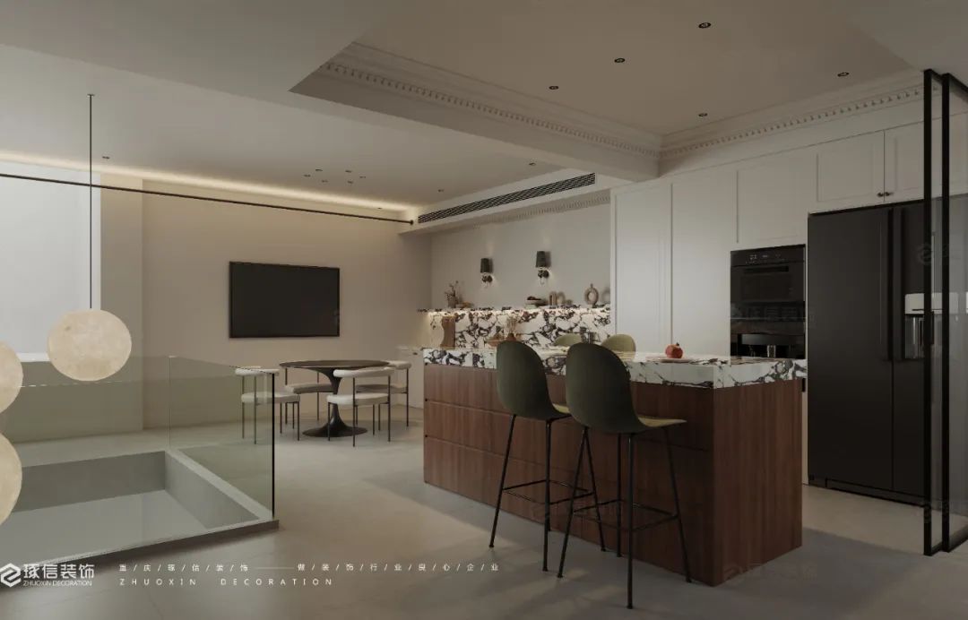 龙樾生态城法式混搭下叠设计丨中国重庆丨吴友鑫-19