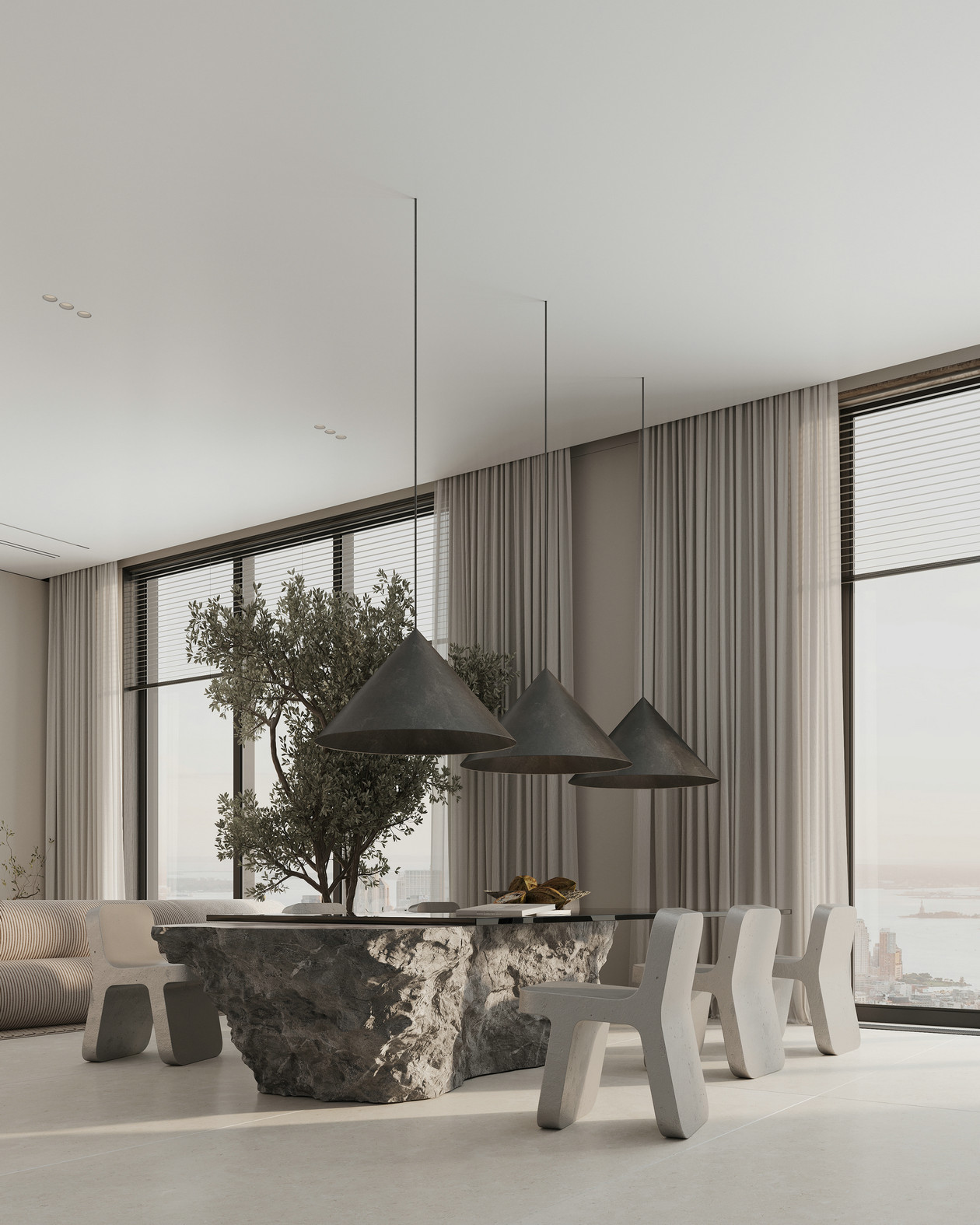 极简风住宅设计 这也太高级了吧-9