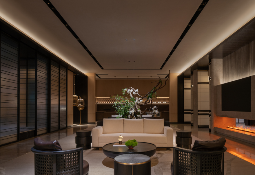 臻颐1333·上海康养展厅丨中国上海丨春山秋水-49