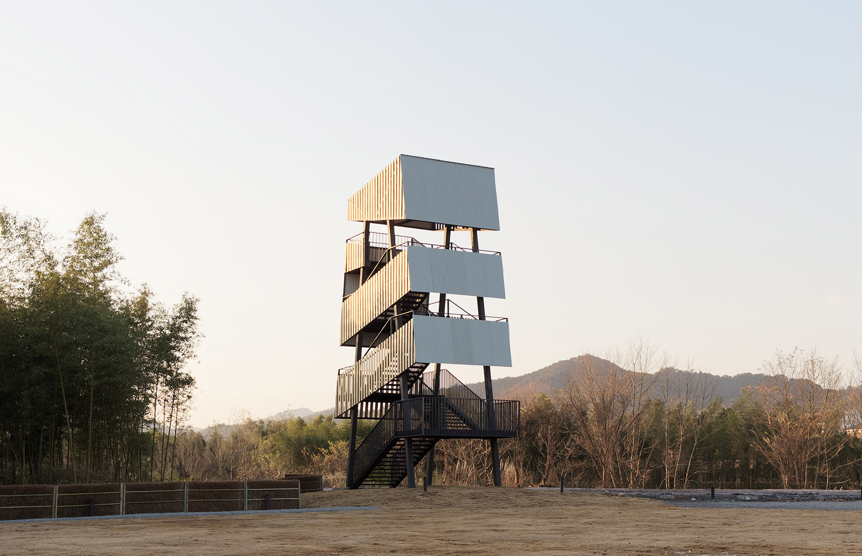 湖州溪南村小而美咖啡营地微聚落丨中国湖州丨体集建筑-49