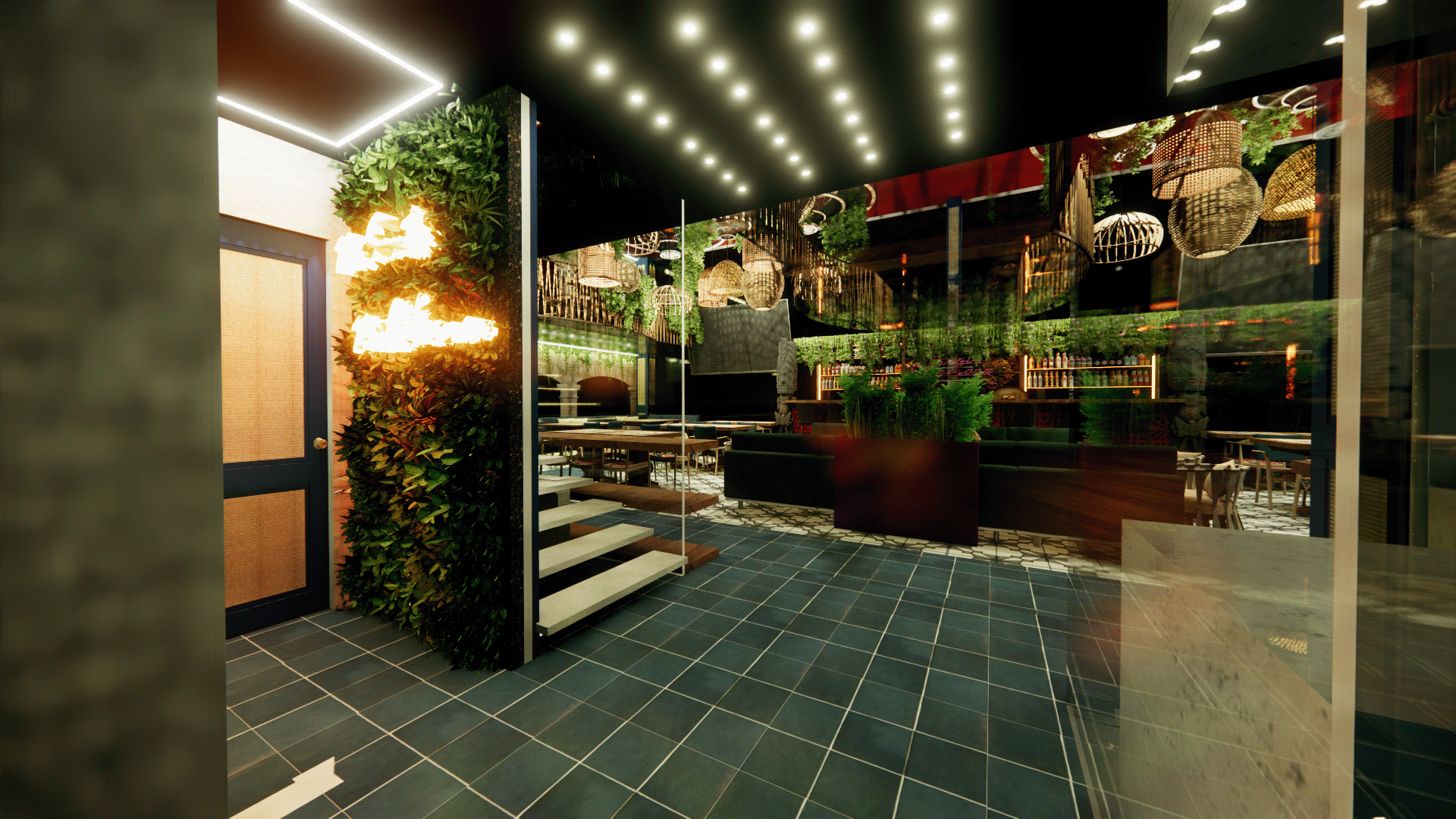 Santa Cabrona Mexican Restaurant Design-9