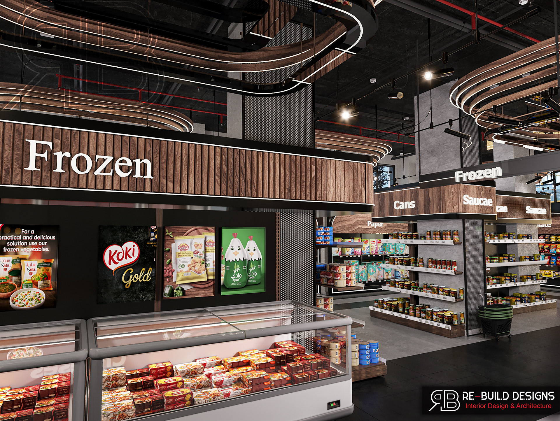 ElAgawany 超市室内设计丨埃及丨ReBuild Designs-16