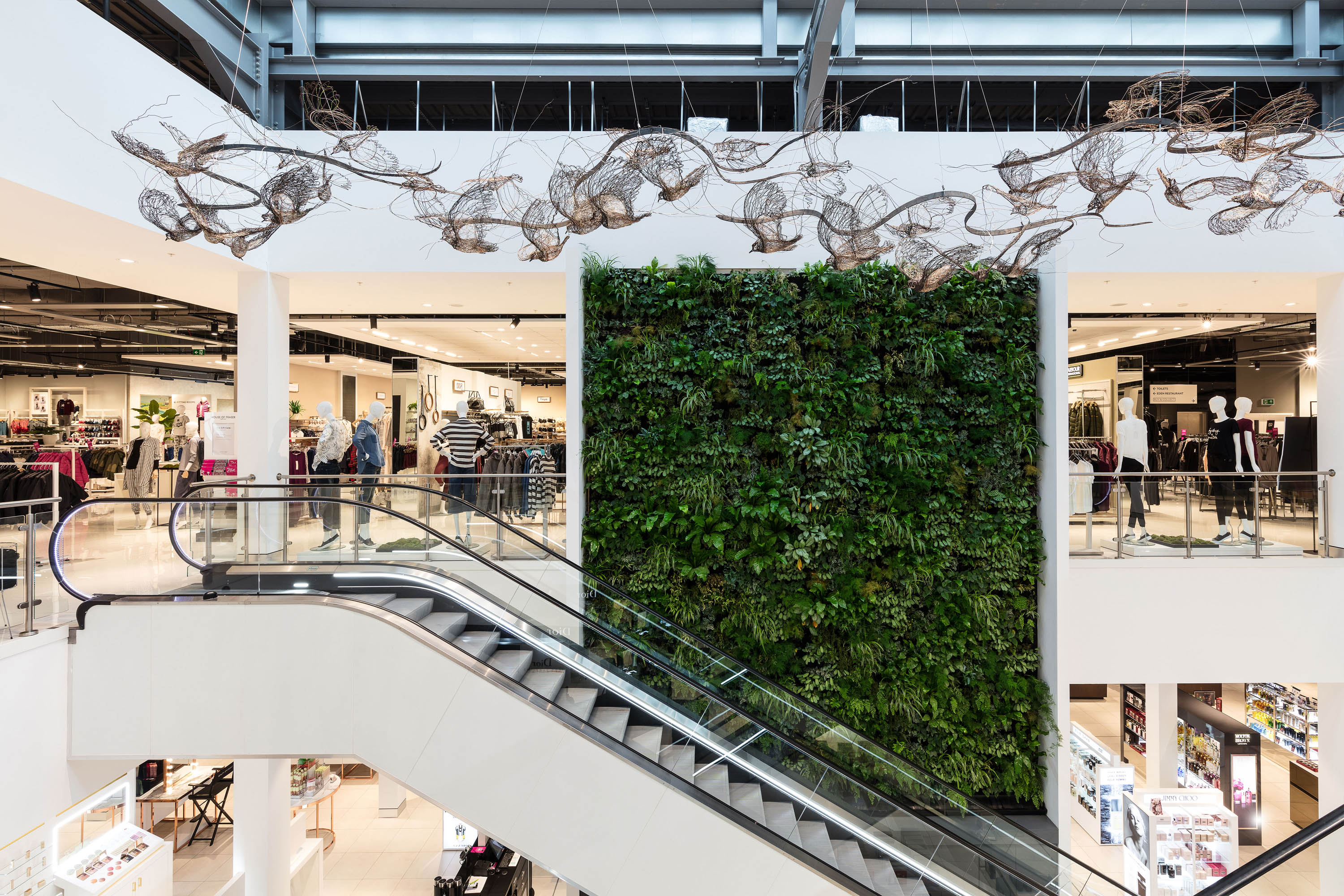 Rushden Lakes House of Fraser 绿色旗舰店 | 自然、时尚与环保的完美融合-35