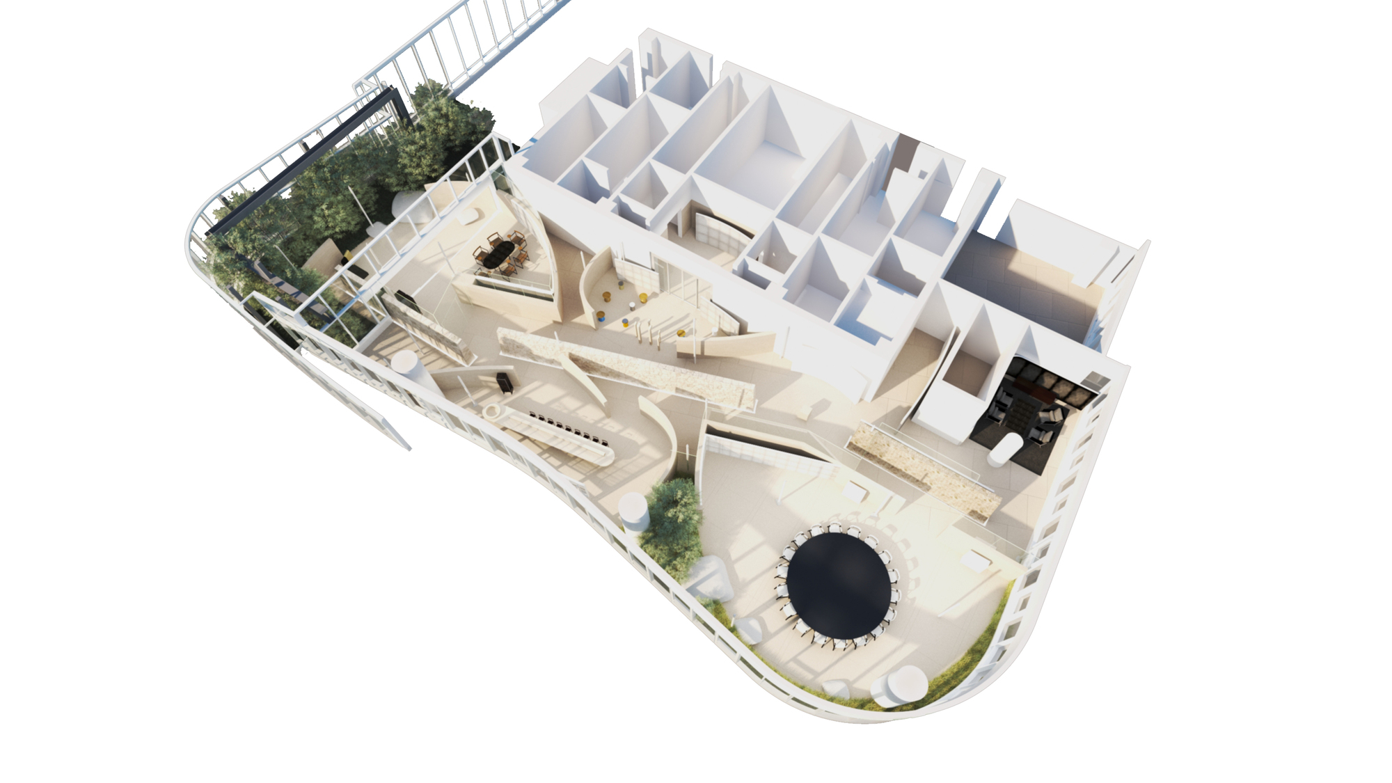 Hana Bank VIP Lounge / Atelier Archi@Mosphere-43