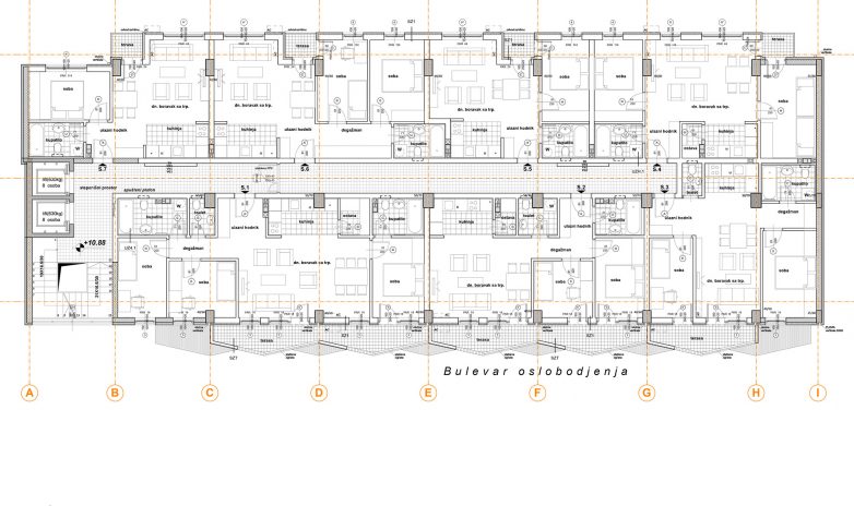 诺维萨德解放大道某商住建筑丨Lazar Kuzmanov-42