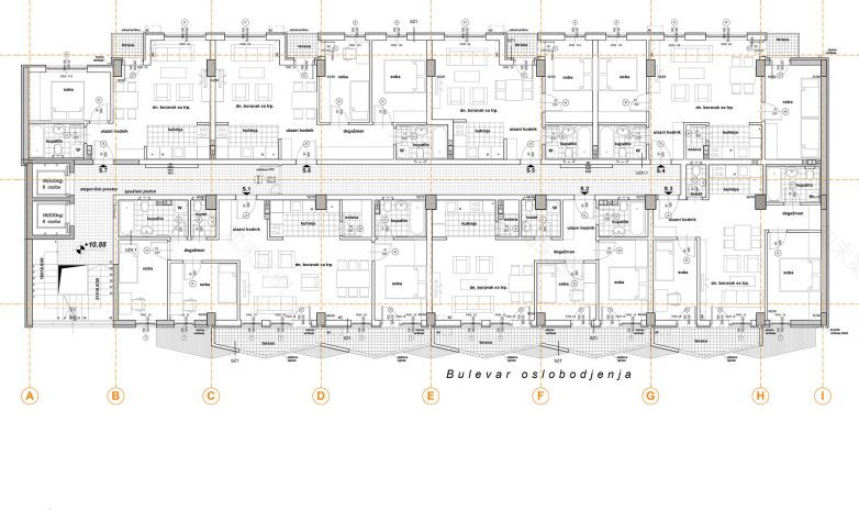 诺维萨德解放大道某商住建筑丨Lazar Kuzmanov-42