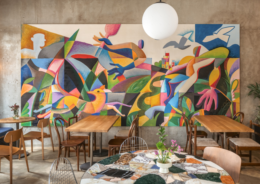 埃斯科瓦尔咖啡馆丨乌克兰基辅丨Yulia Larina,Anna Kolesnik-25