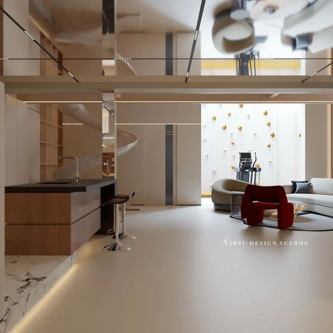 奶油风乐园变奏曲 家装设计丨YIBEI DESIGN SUZHOU-7