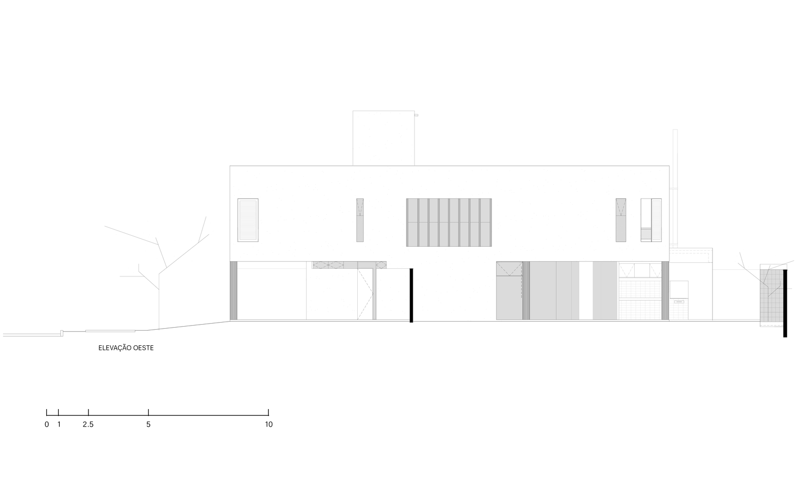 巴西 DBP House | 灵动布局，光影交织的生态住宅-43