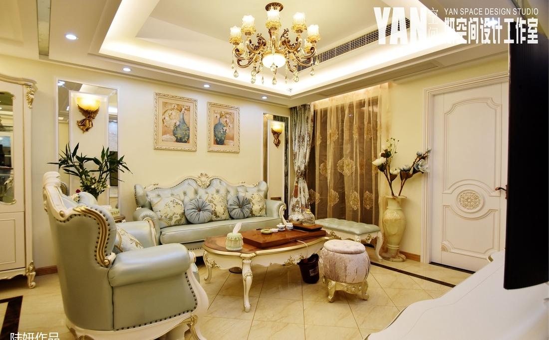 
简欧风格，108M²四房两厅三卫一阳台， -7