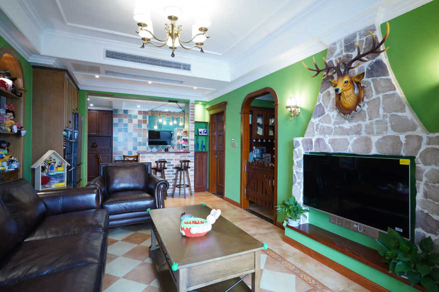 珠江国际现代美式小户型设计-17