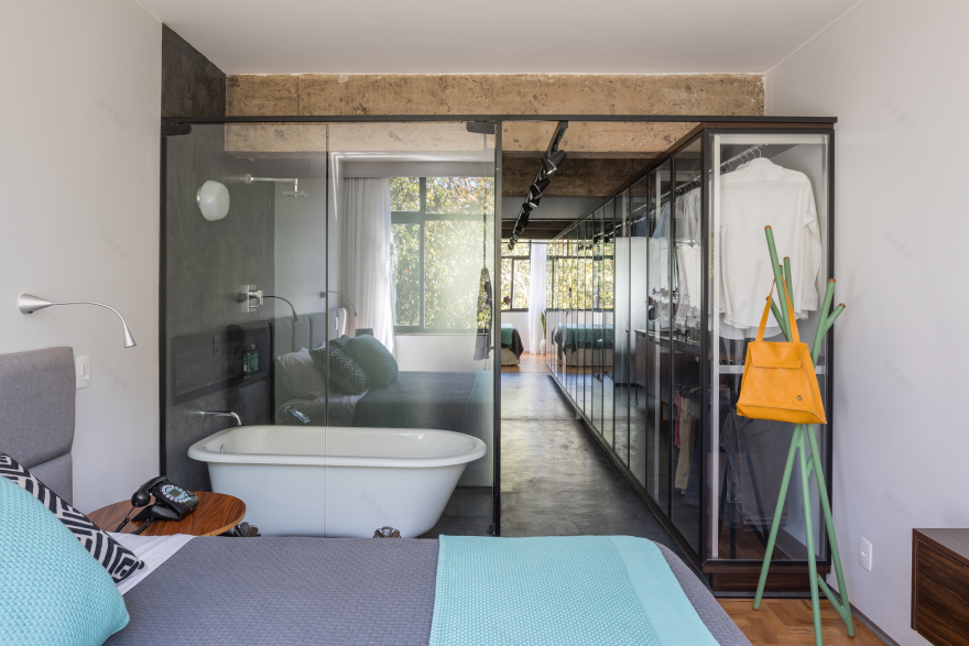 巴西利亚现代主义别墅,以“第六味”Umami 为主题打造生活空间-7