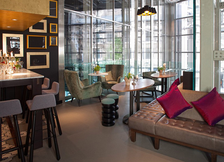 酒吧餐厅“Drift”复古风格设计项目丨英国利物浦丨当地公司“Слияние”(Roger Gascoigne等领导)-13