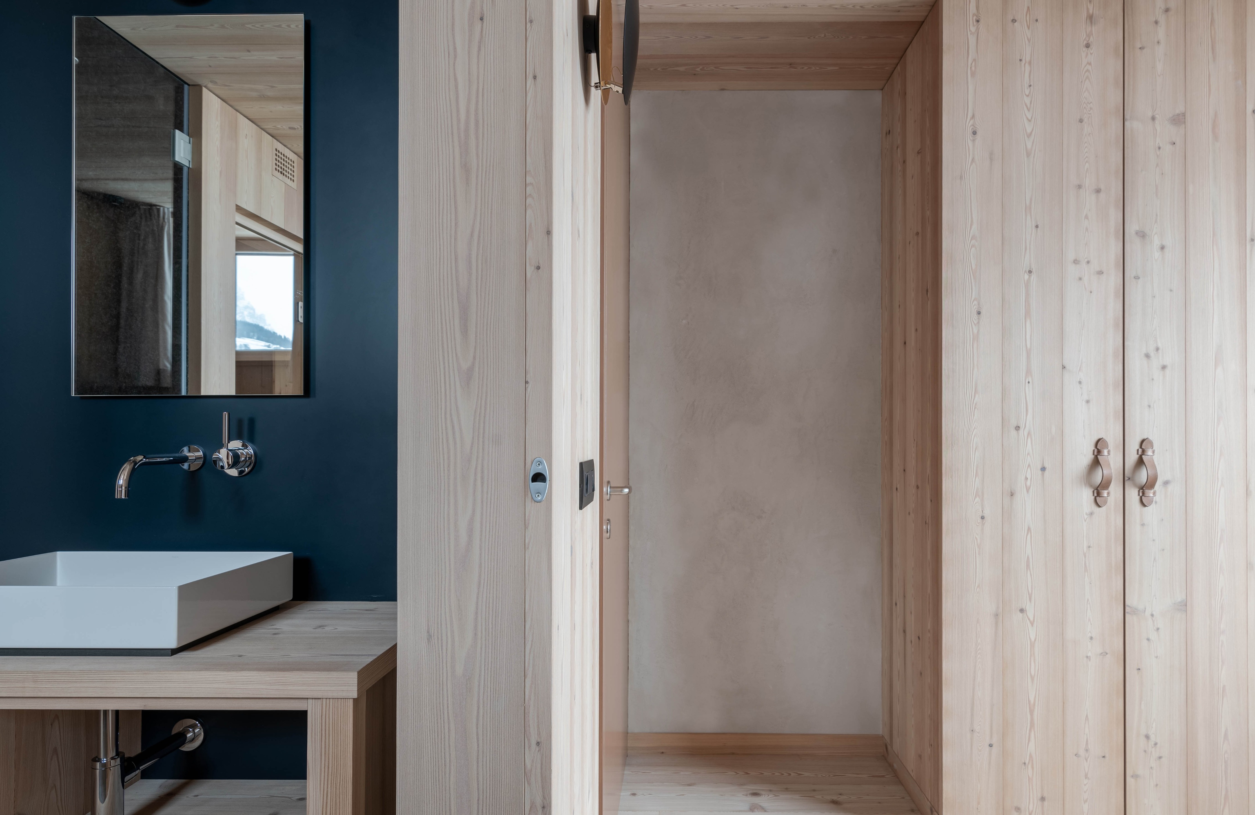 融合传统与当代的阿尔卑斯山间别墅 · Lari· Lodge丨意大利-45