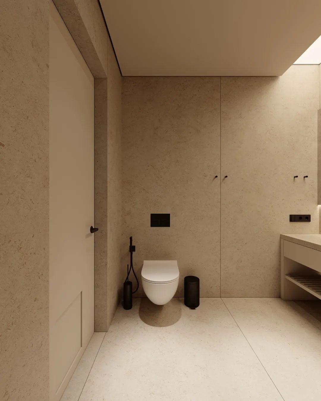 原木奶油风简约空间设计丨哈萨克斯坦阿拉木图丨Ursa Studio-33