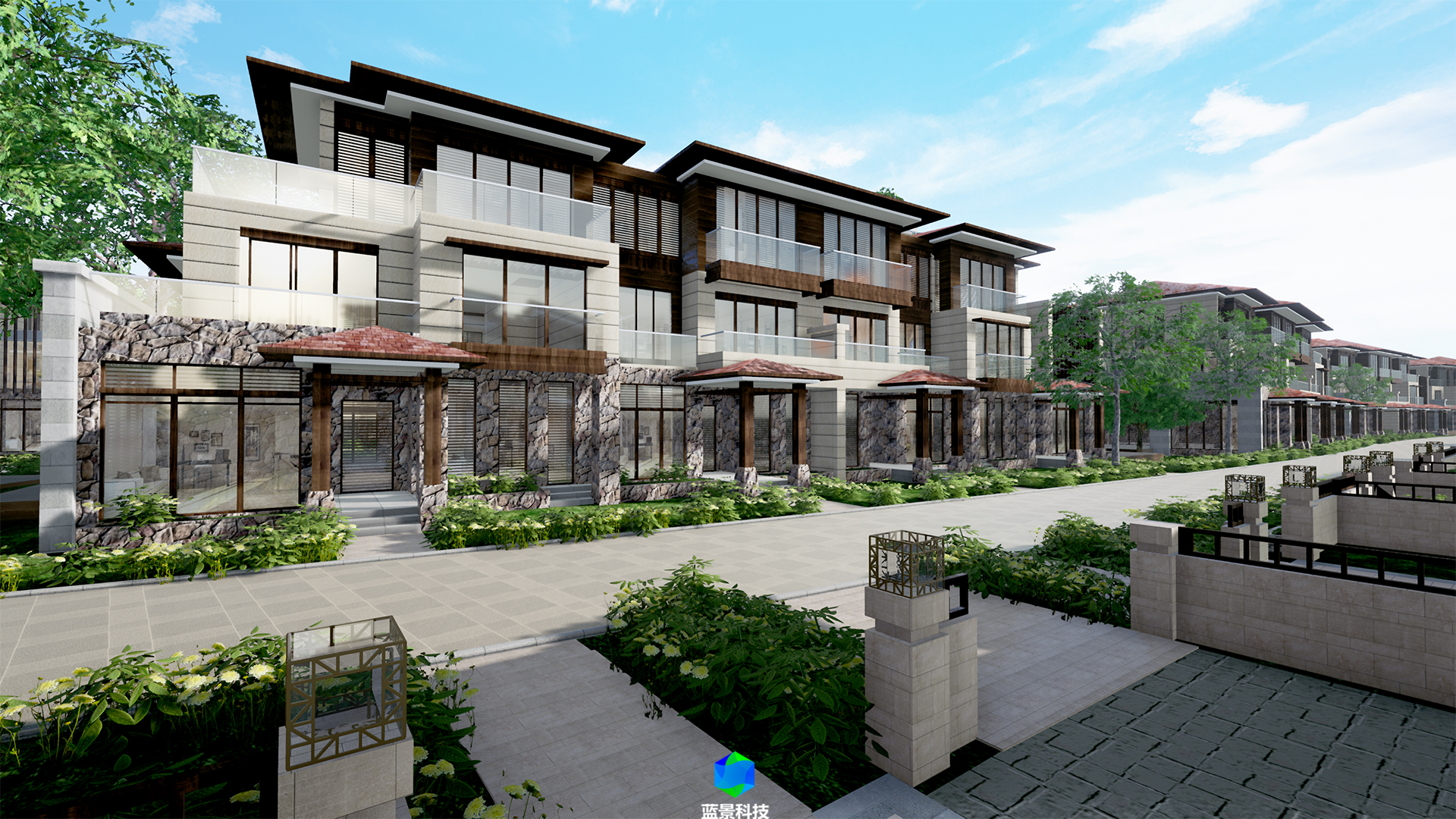 某别墅小区虚拟现实 VR 虚幻 4 引擎制作 ue4-7