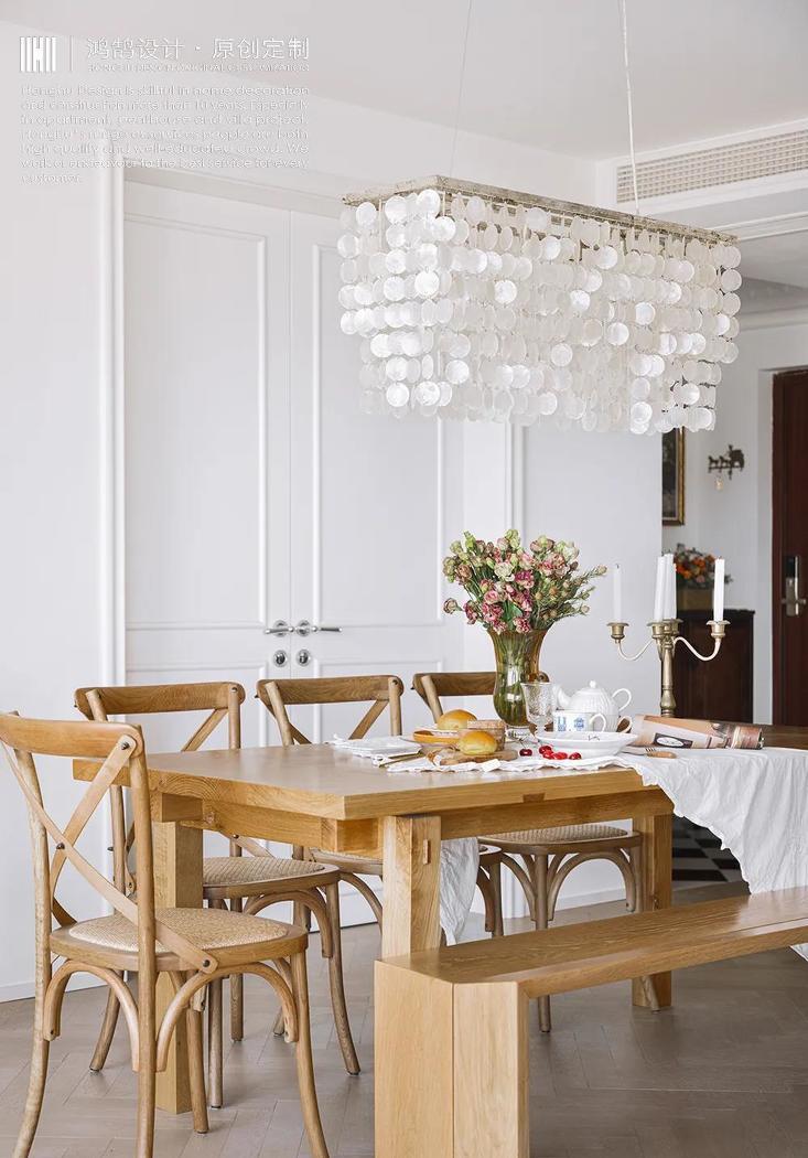 法式复古风与美式乡村风的完美融合丨鸿鹄设计-15