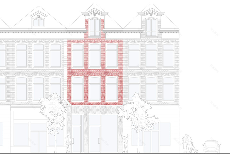 创新陶瓷之家 · 阿姆斯特丹历史街区的现代改造丨荷兰阿姆斯特丹丨Studio RAP-22